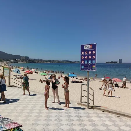 Apartamento Samil Primera Línea De Playa Vigo